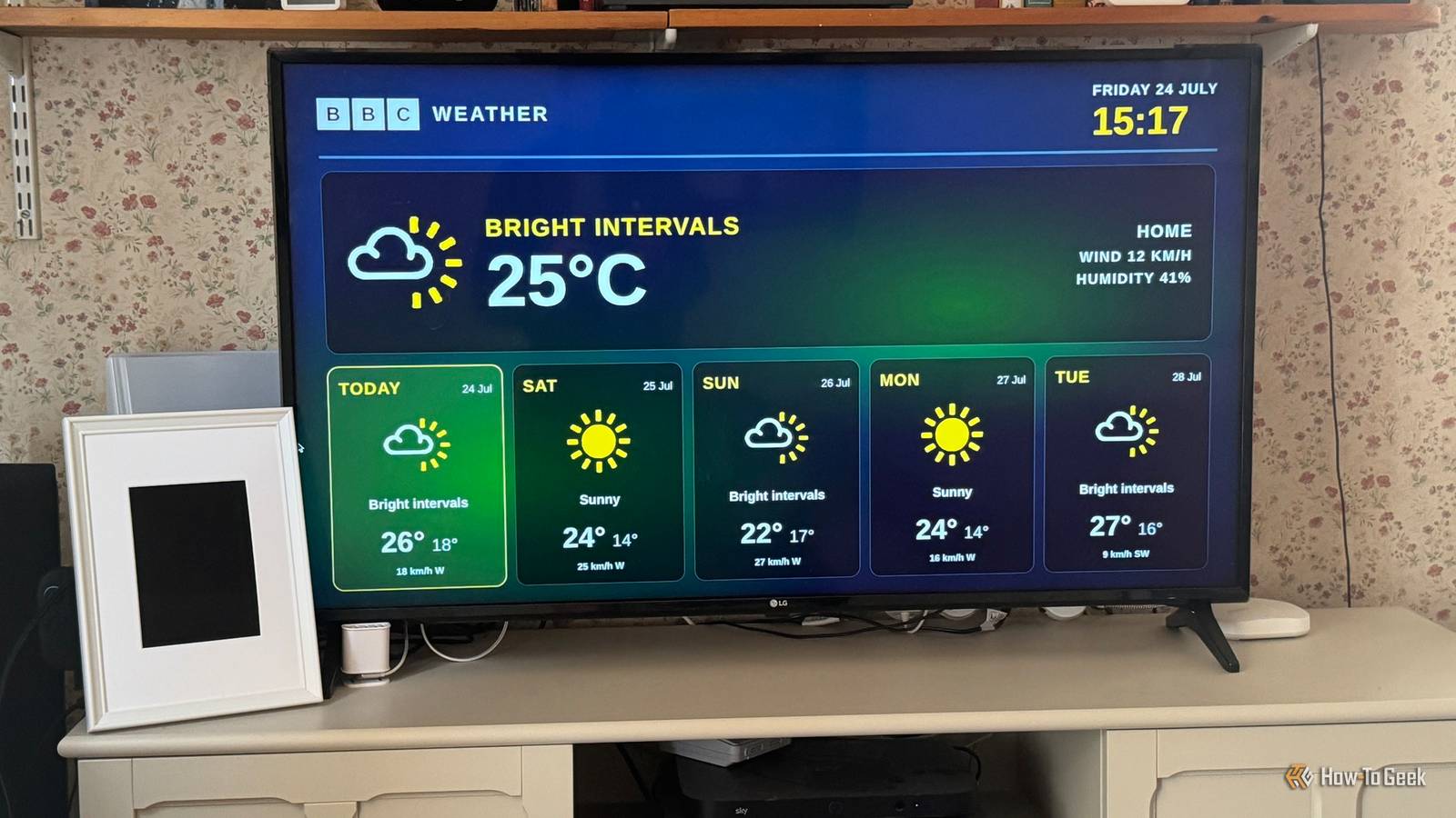 I turned a Raspberry Pi into a custom TV dashboard for weather ...