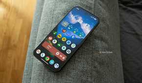 A Pixel 10 Pro running the Lawnchair Launcher.