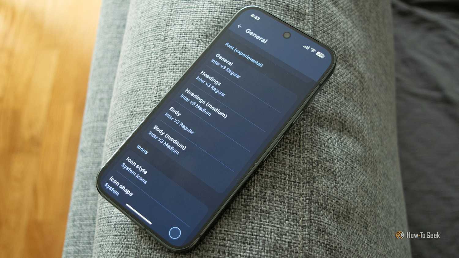 A Pixel 10 Pro running the Lawnchair Launcher.