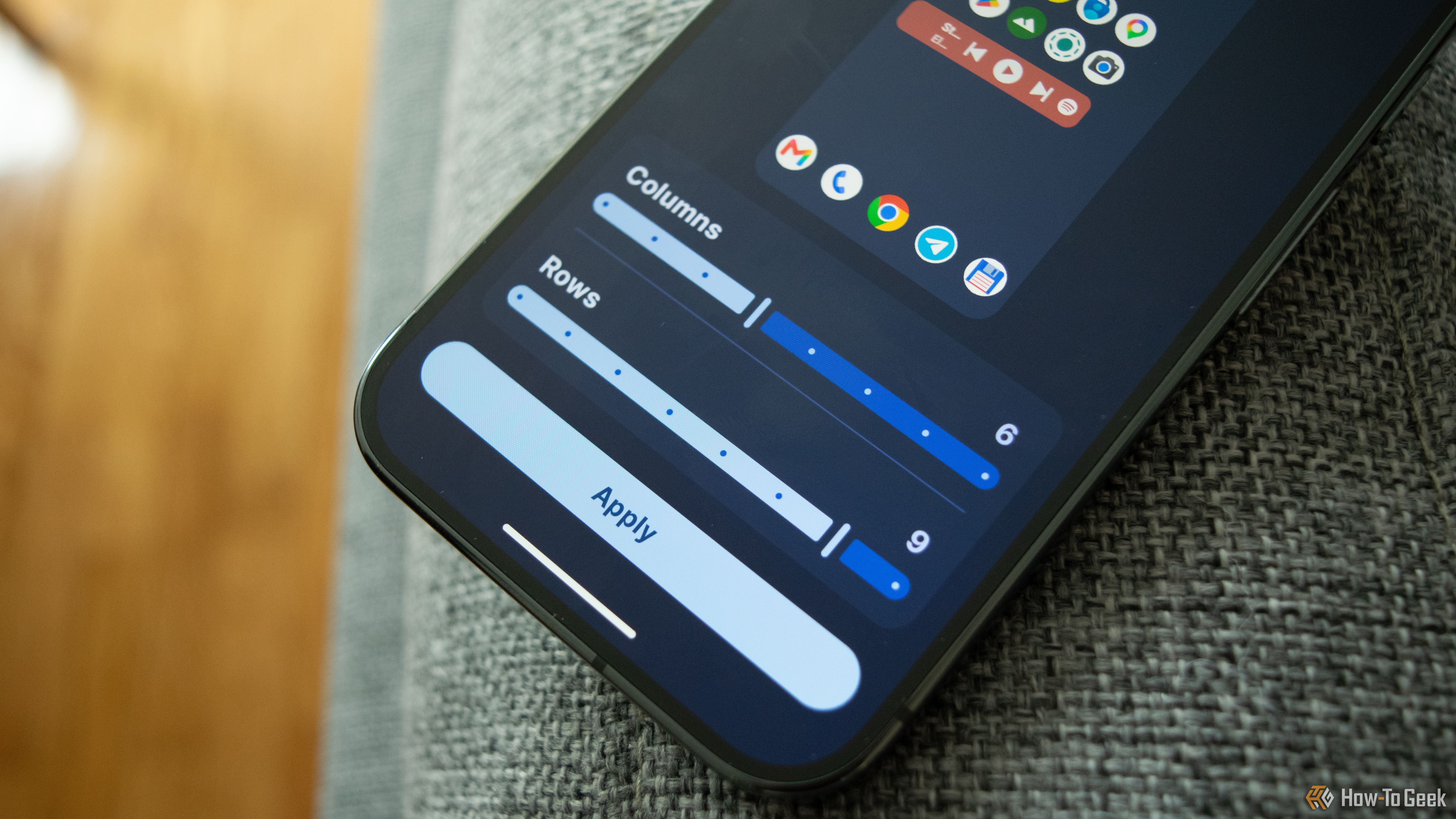 A Pixel 10 Pro running the Lawnchair Launcher.