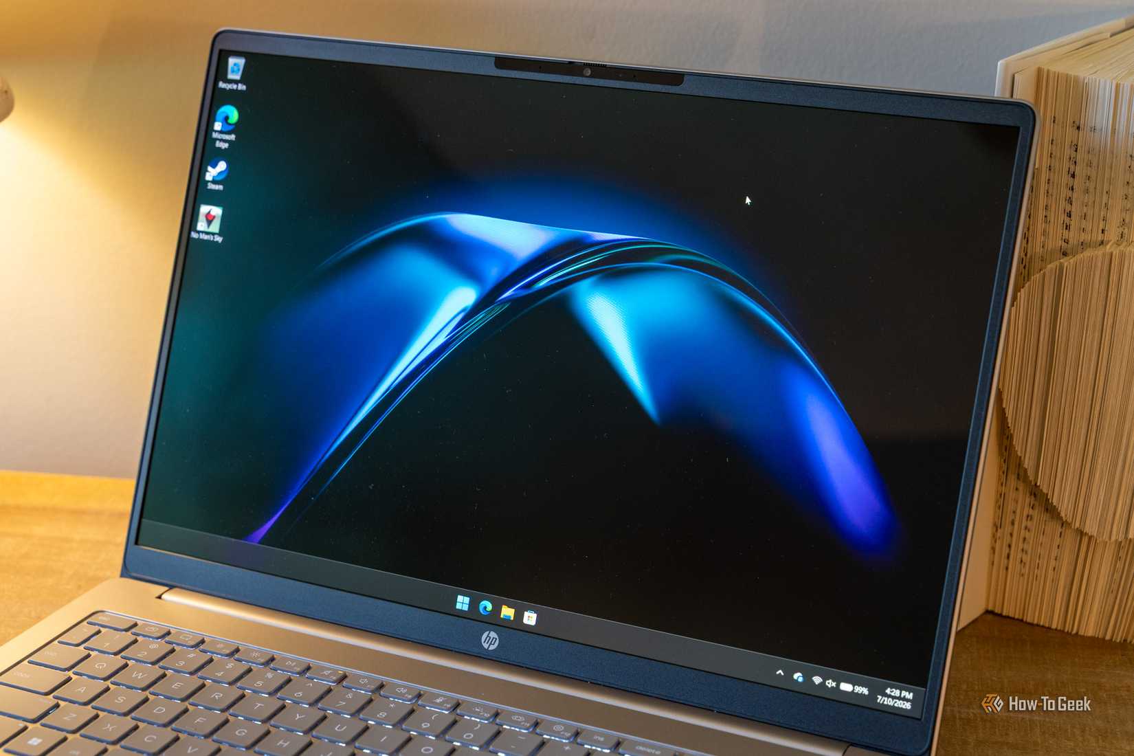 HP OmniBook 3 16-inch IPS display running Windows 11.