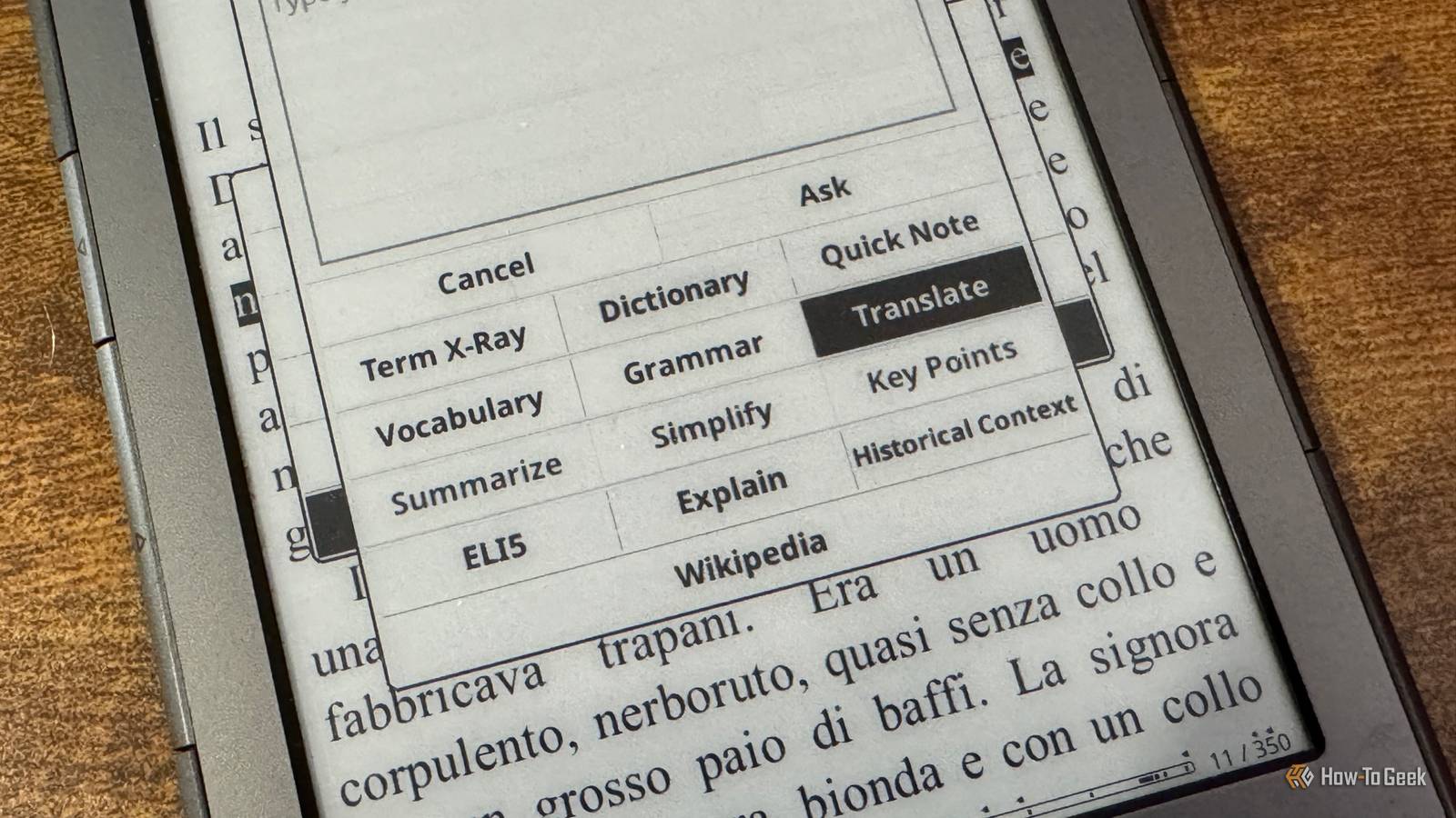 Who knew AI on a Kindle could be good?