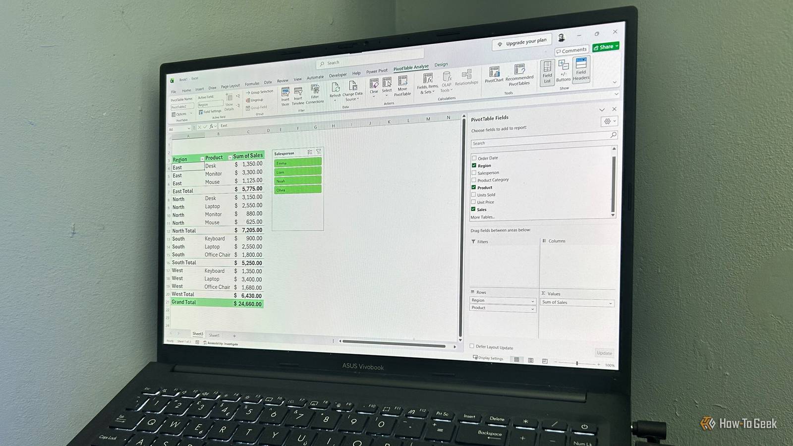 How to Create and Use PivotTables in Microsoft Excel: A Beginner’s Guide