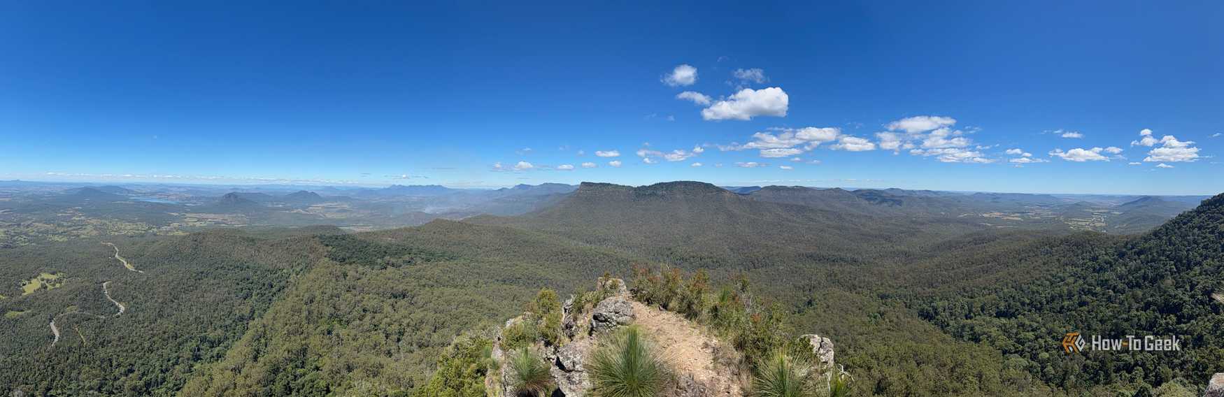 Queensland outback panorama image shot on an iPhone.