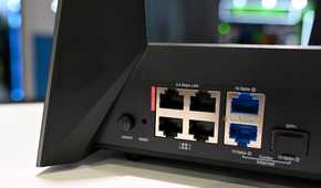 Gaming port on a TP Link router.
