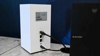 Acer Predator T7 Router Monitor at CES 2024.