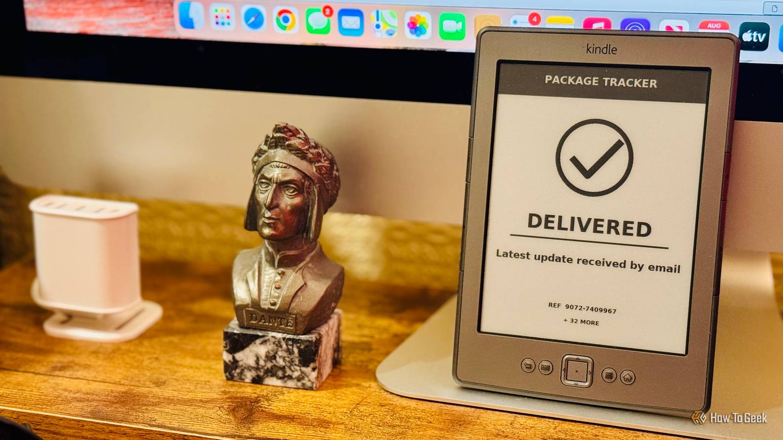 I turned a Raspberry Pi and an old Kindle into an Amazon package tracker—and it cost nothing