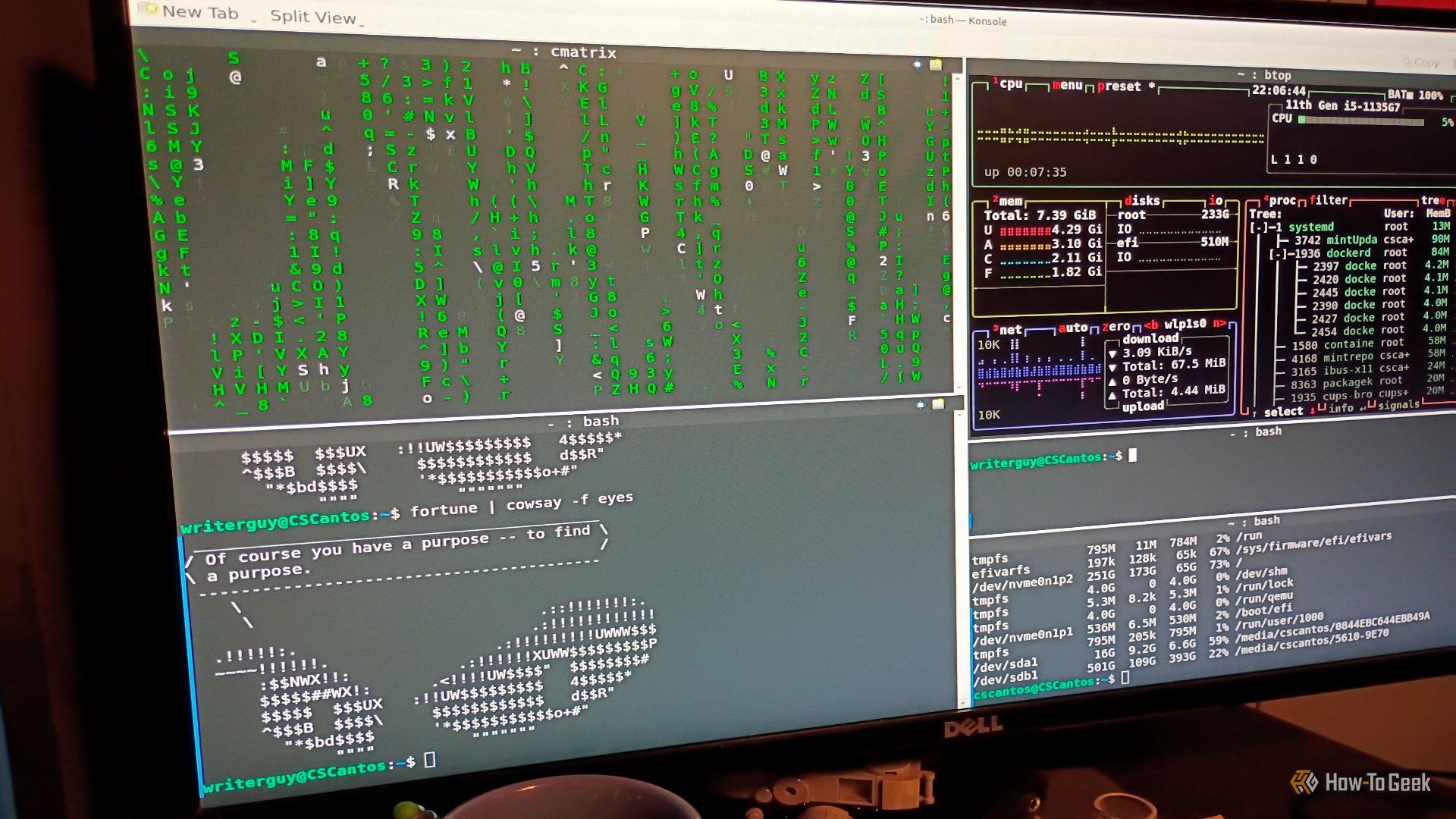 Linux commands with names so short, they're easy to remember forever