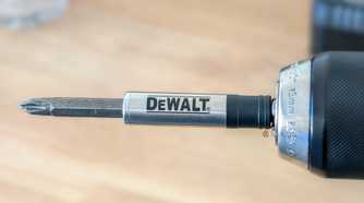 Dewalt magnetc bit holder in a ryobi drill