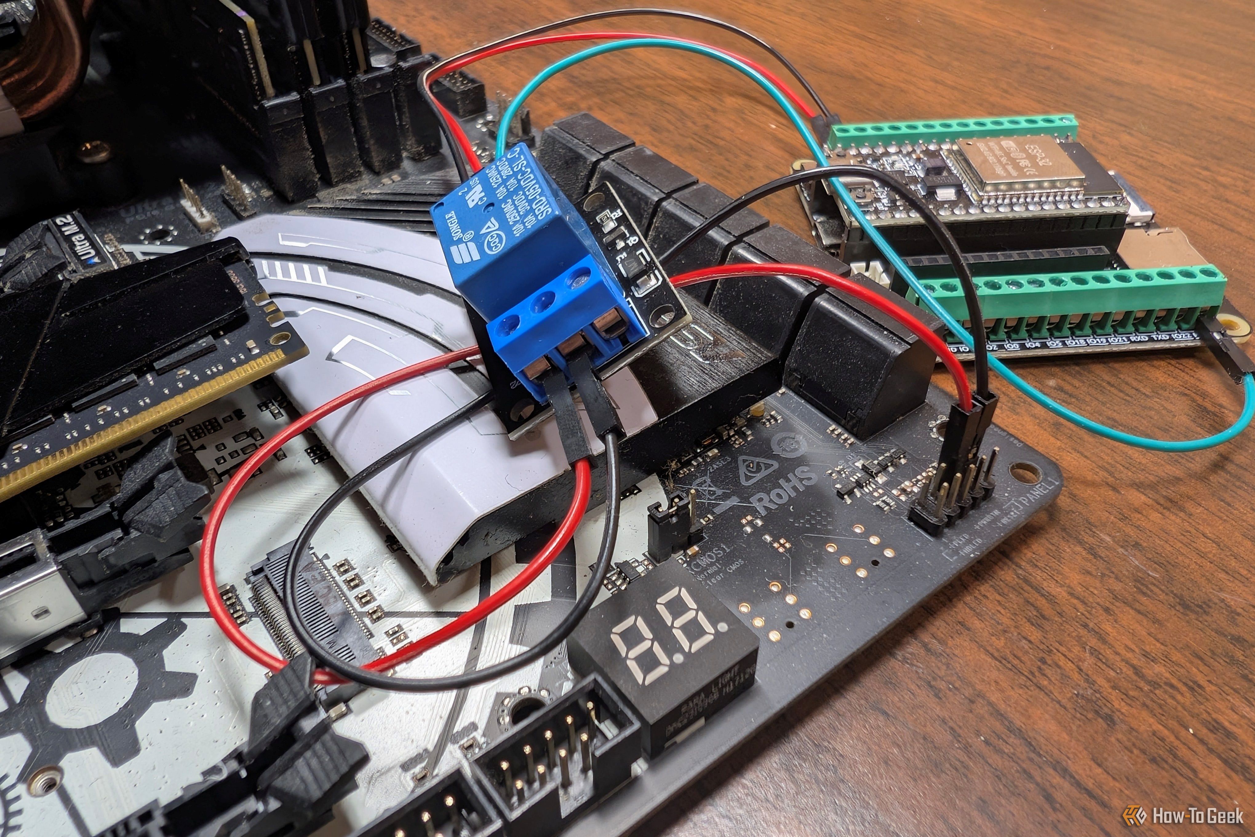 How a $3 ESP32 card turns your PC's power button into a remote switch—no Wake-on-LAN required