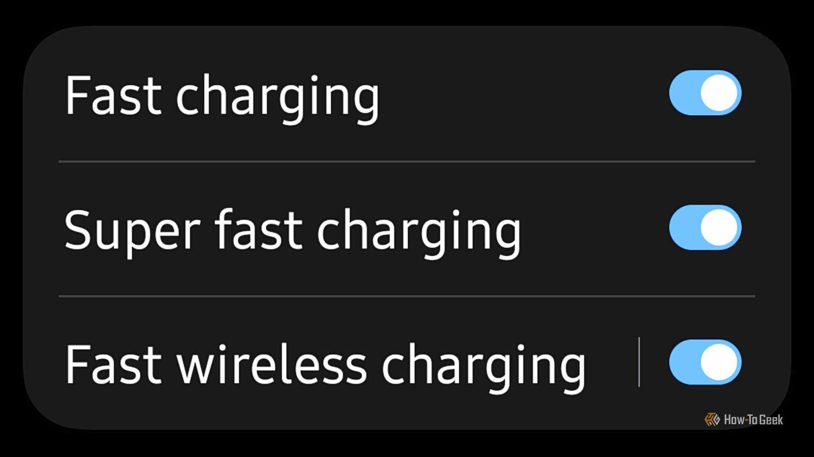 Fast Charging on an android