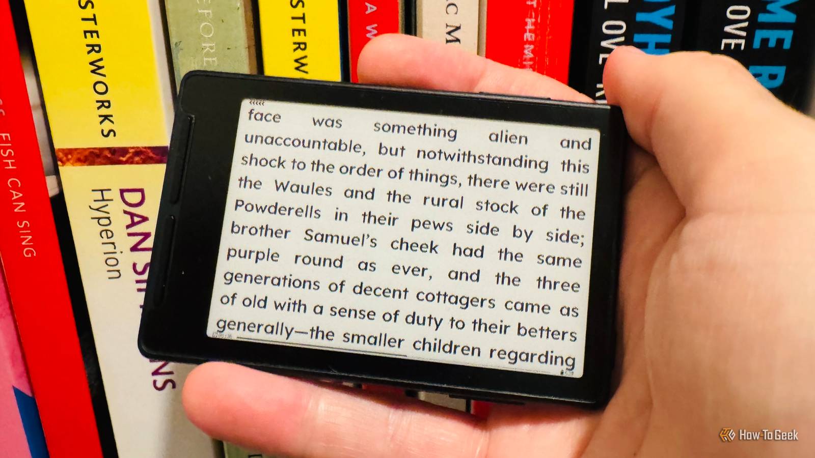 I thought a 3-inch eReader was a gimmick—a day later I was hooked