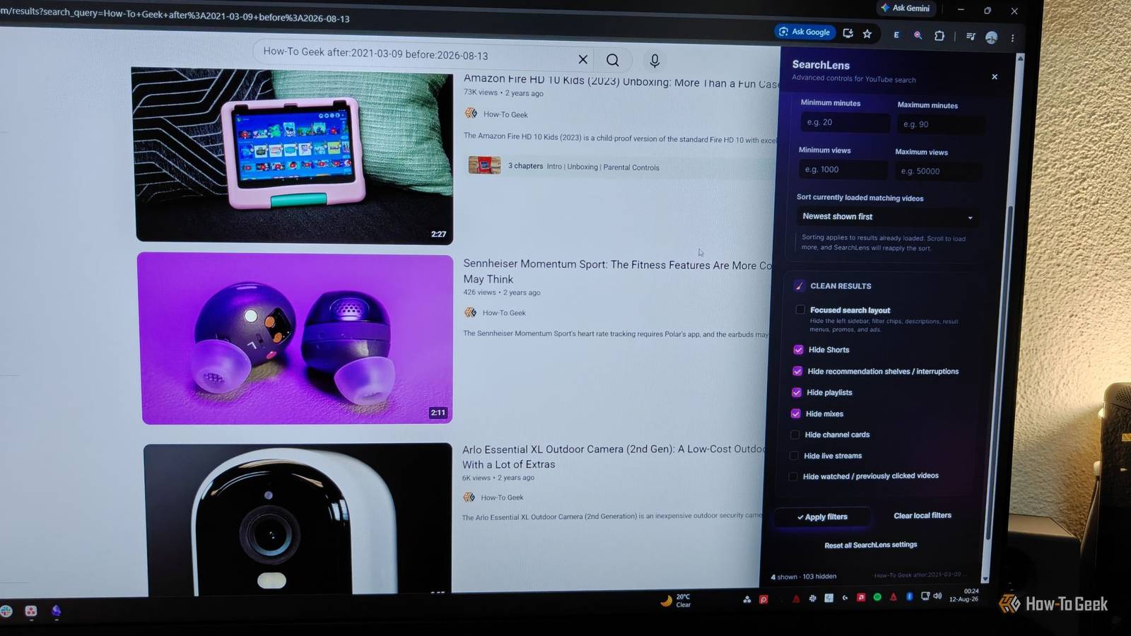 YouTube's search is broken, but these 3 extensions fix it