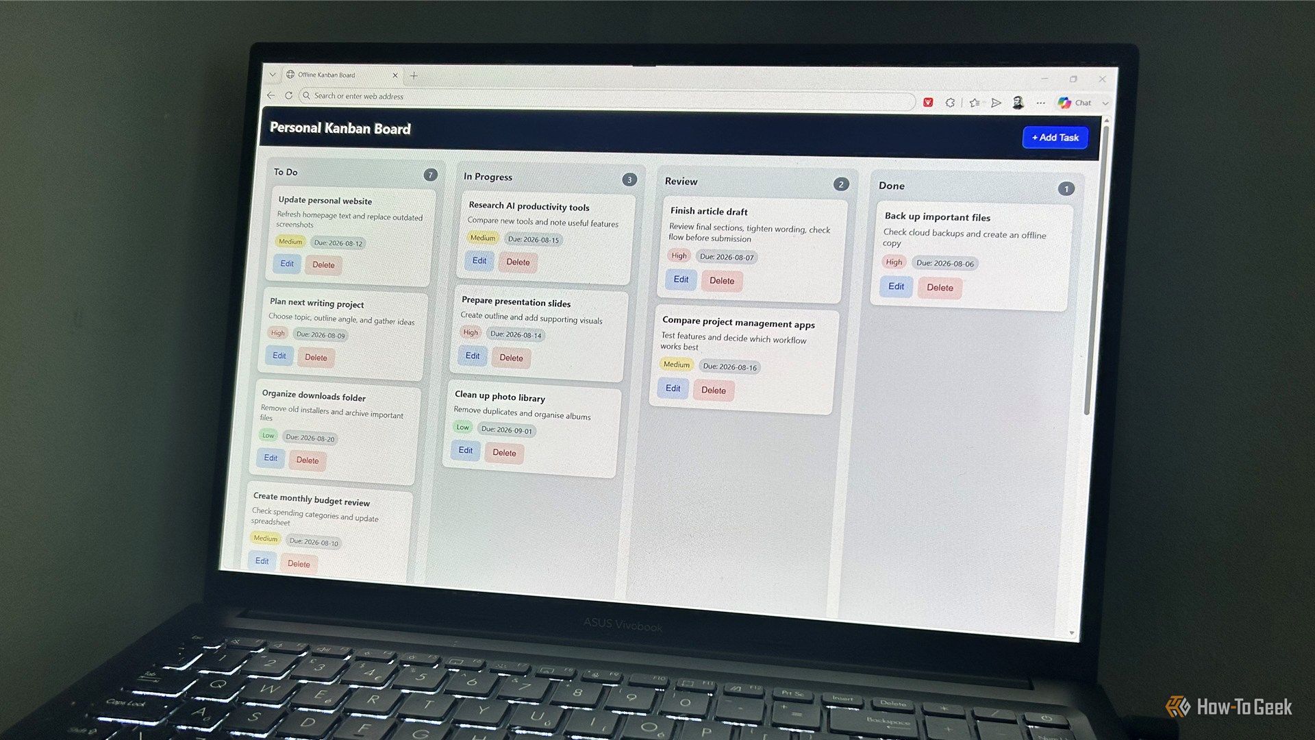 I asked Gemini, ChatGPT, and Copilot to build a project management app—the winner surprised me