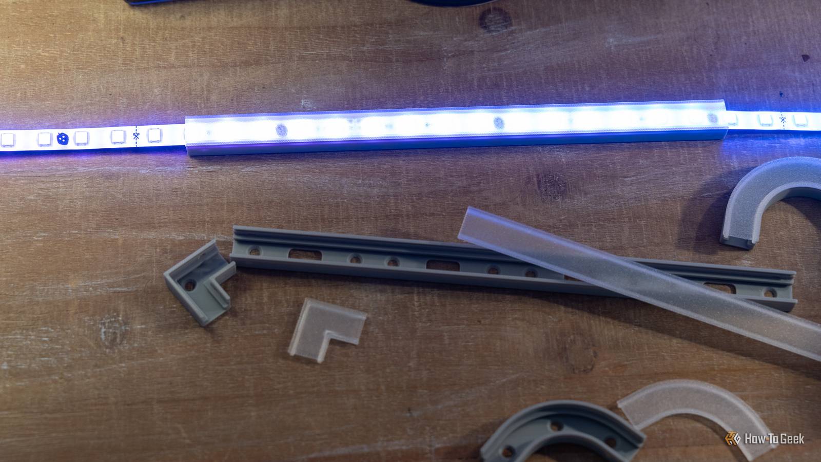 Clear filament transforms cheap LED strips into high-end accent lighting for pennies