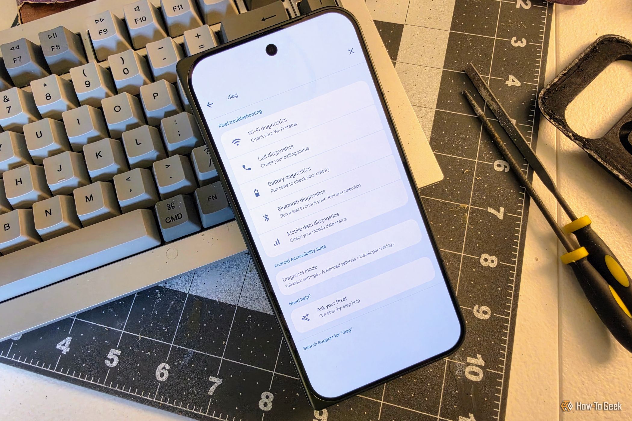 Google Pixel phones have built-in diagnostic tools that nobody talks about
