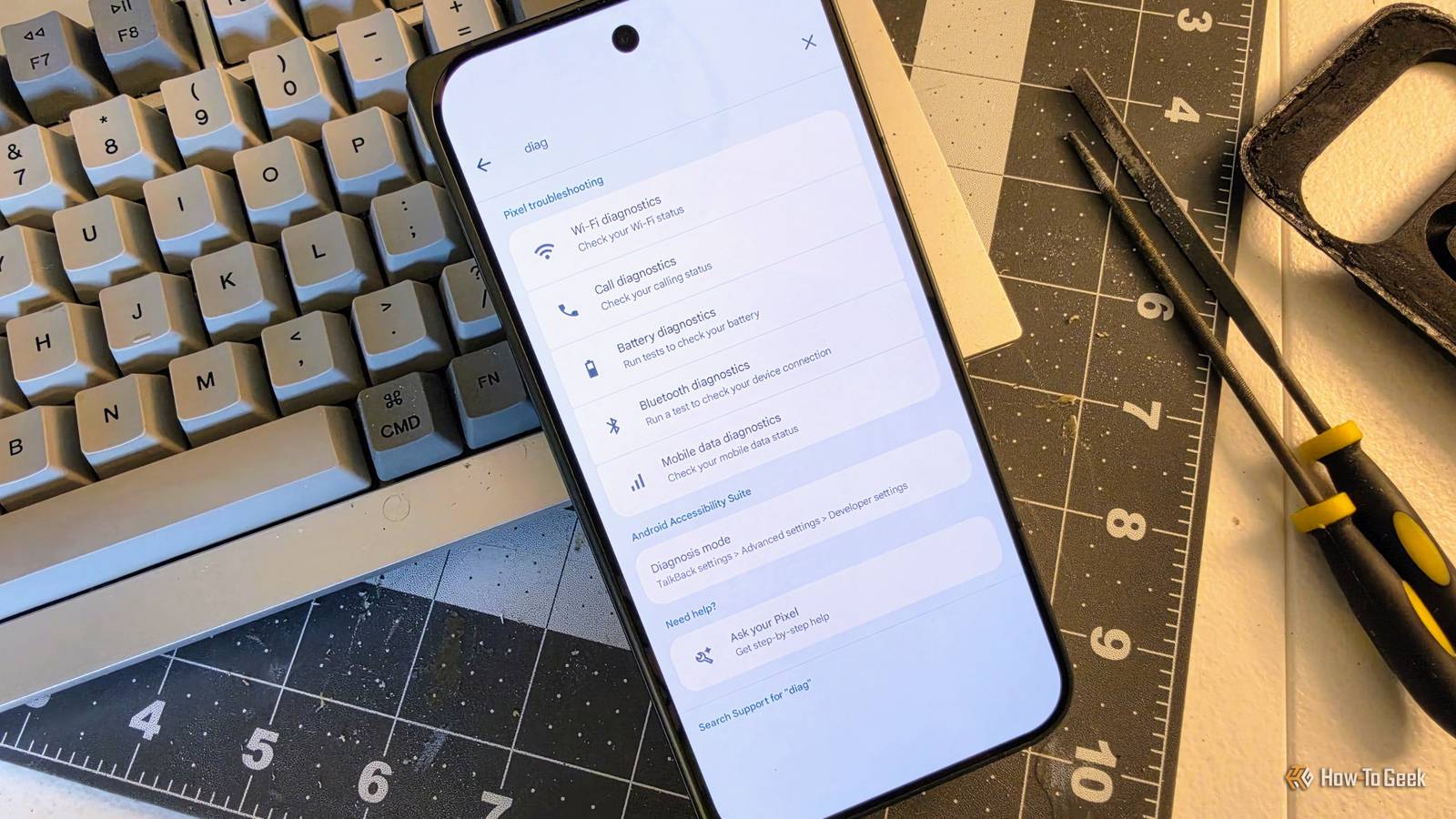 Google Pixel phones have built-in diagnostic tools that nobody talks about