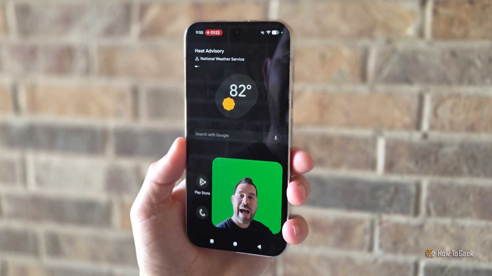 This new Google Pixel feature turned my phone into a green screen studio