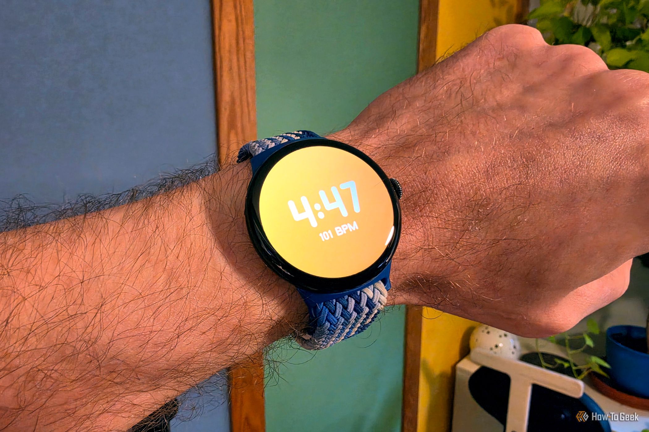 My Pixel Watch now shows my stress level like a mood ring—and I built it in minutes