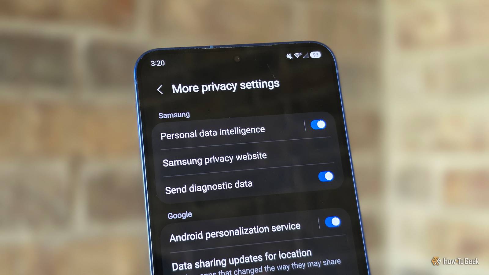Your Samsung phone is draining battery to collect data—these two settings stop it