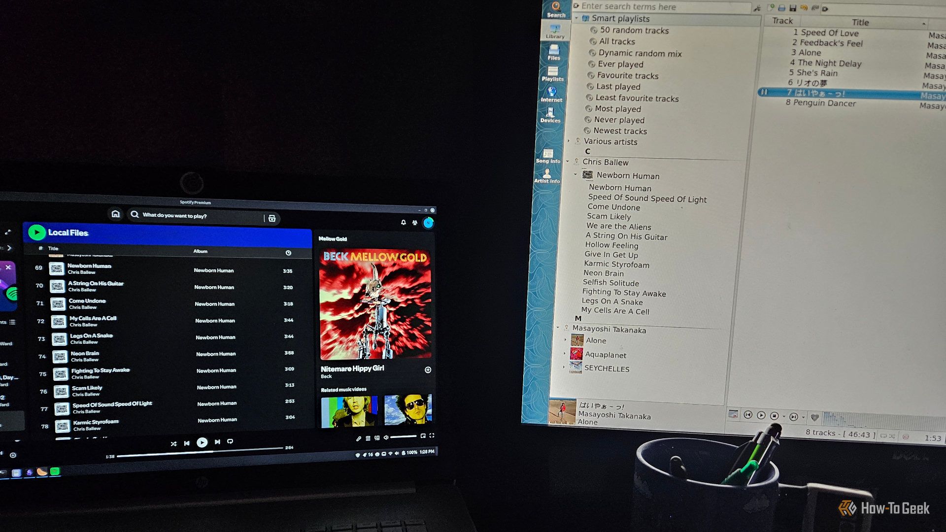 I finally found a Linux music player that feels better than Spotify's desktop app