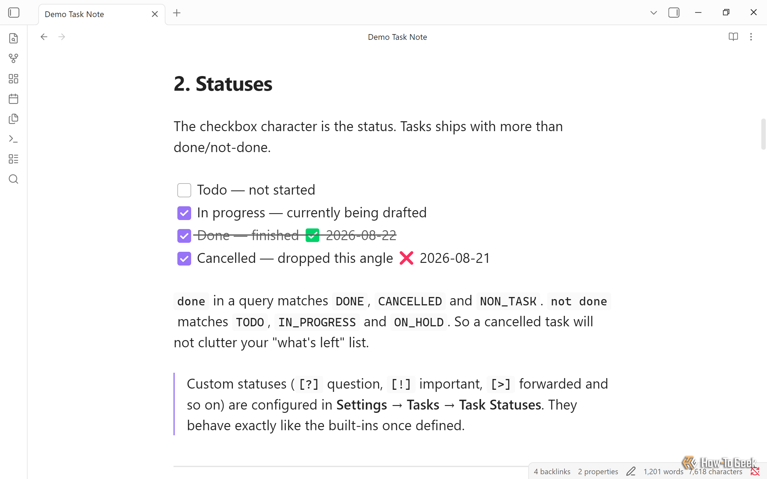I transformed Obsidian into a project management system — and it’s ...