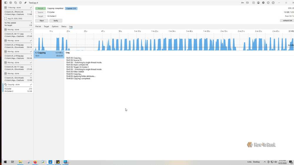 Настройки интеграции TeraCopy в Проводник Windows
