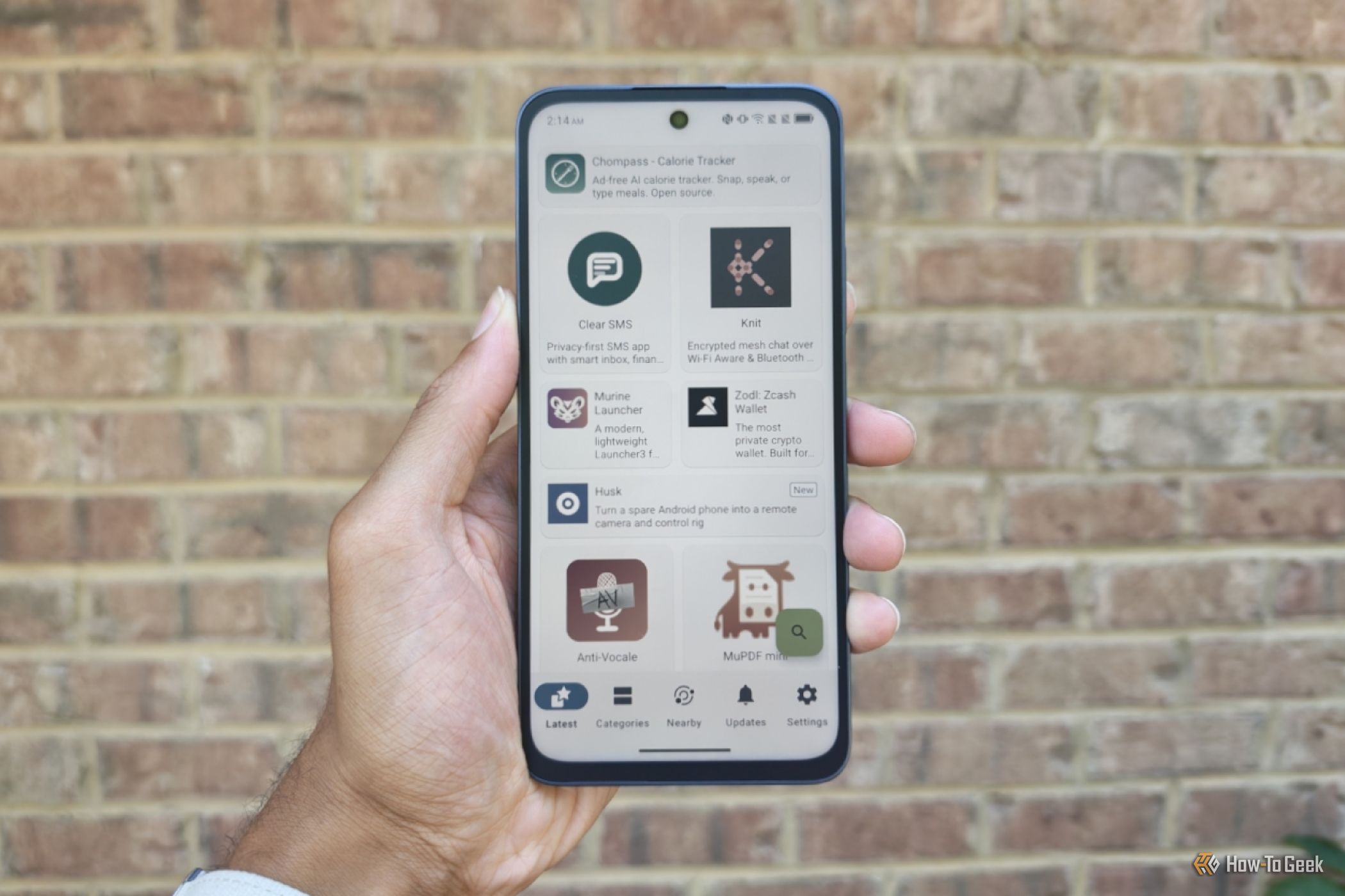F-Droid is ugly, but that's a problem you can fix