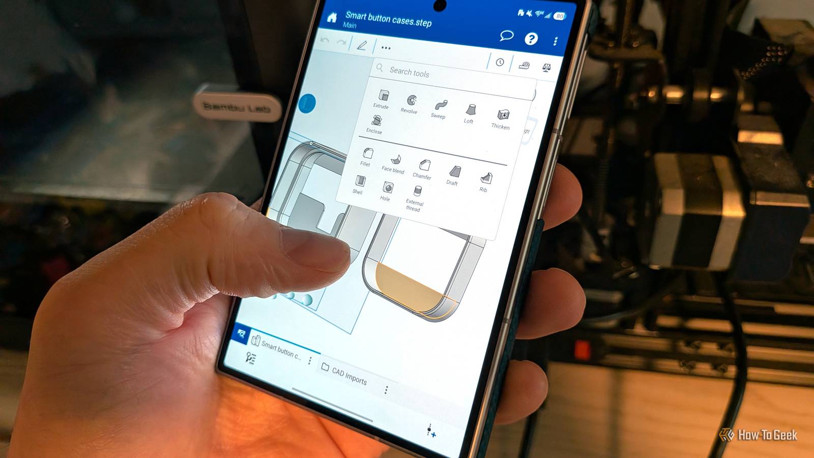 4 Android-приложения, которые изменили работу с 3D-принтером 3D-моделирование на смартфоне с большим экраном