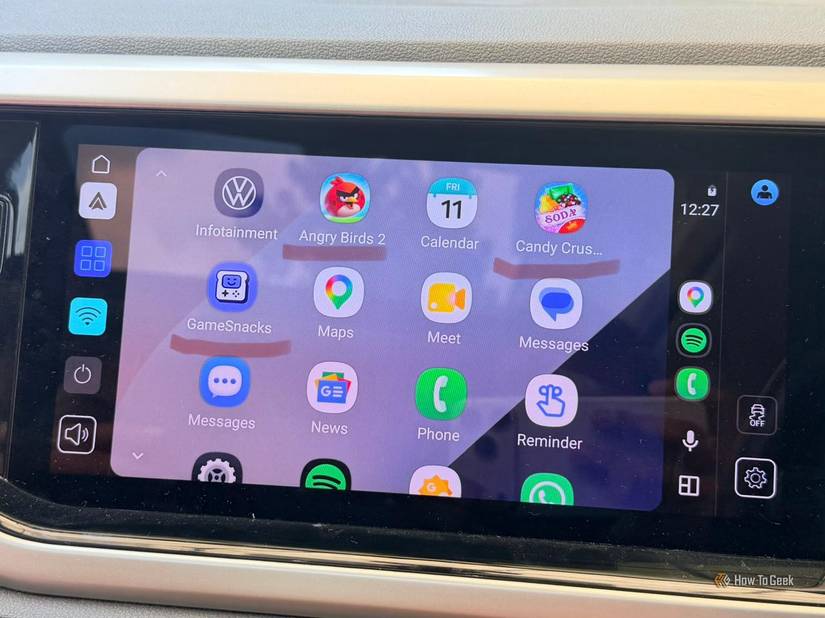 Android Auto screen