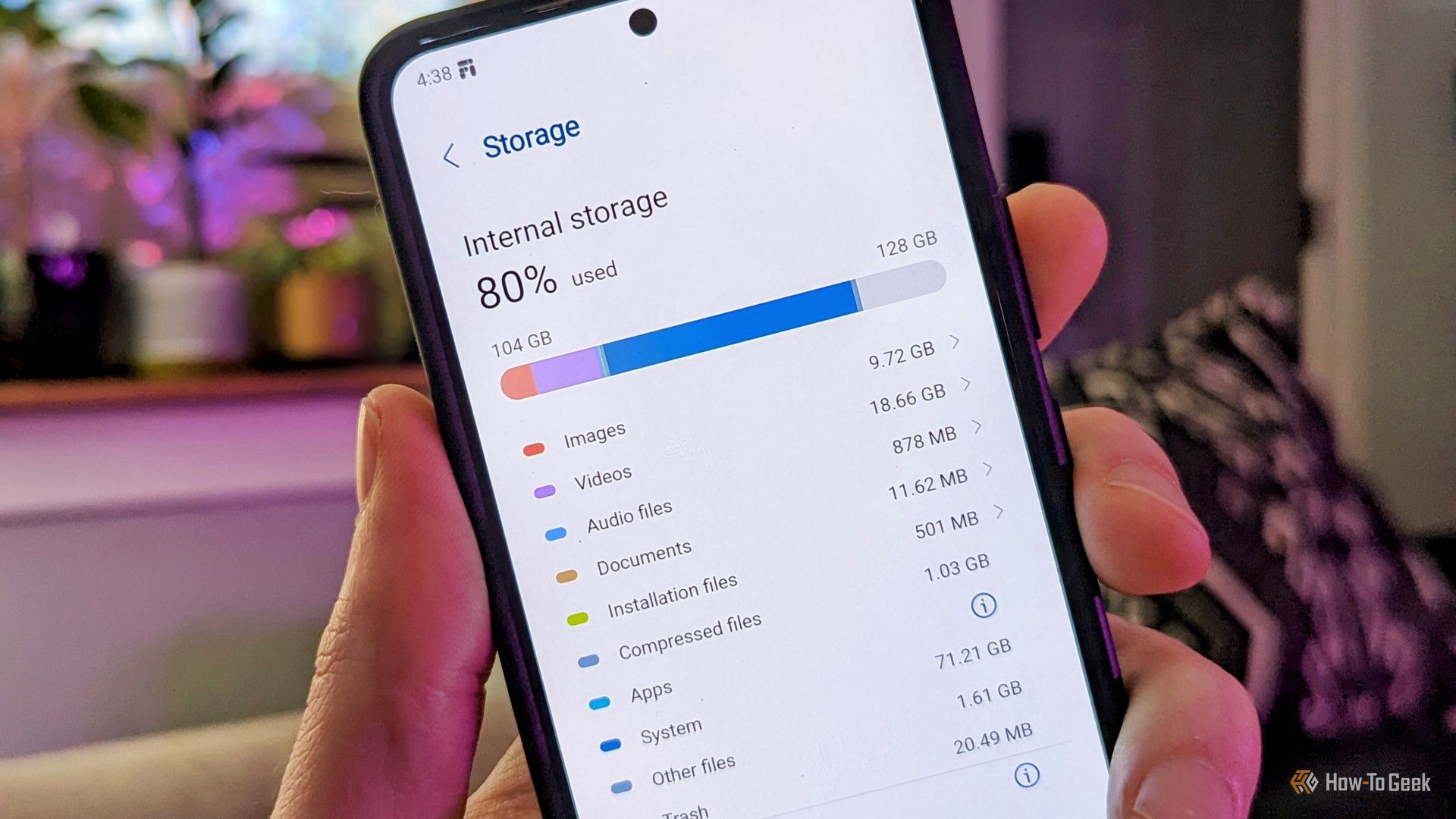 You don't need a USB flash drive—your old phone is a better portable file server