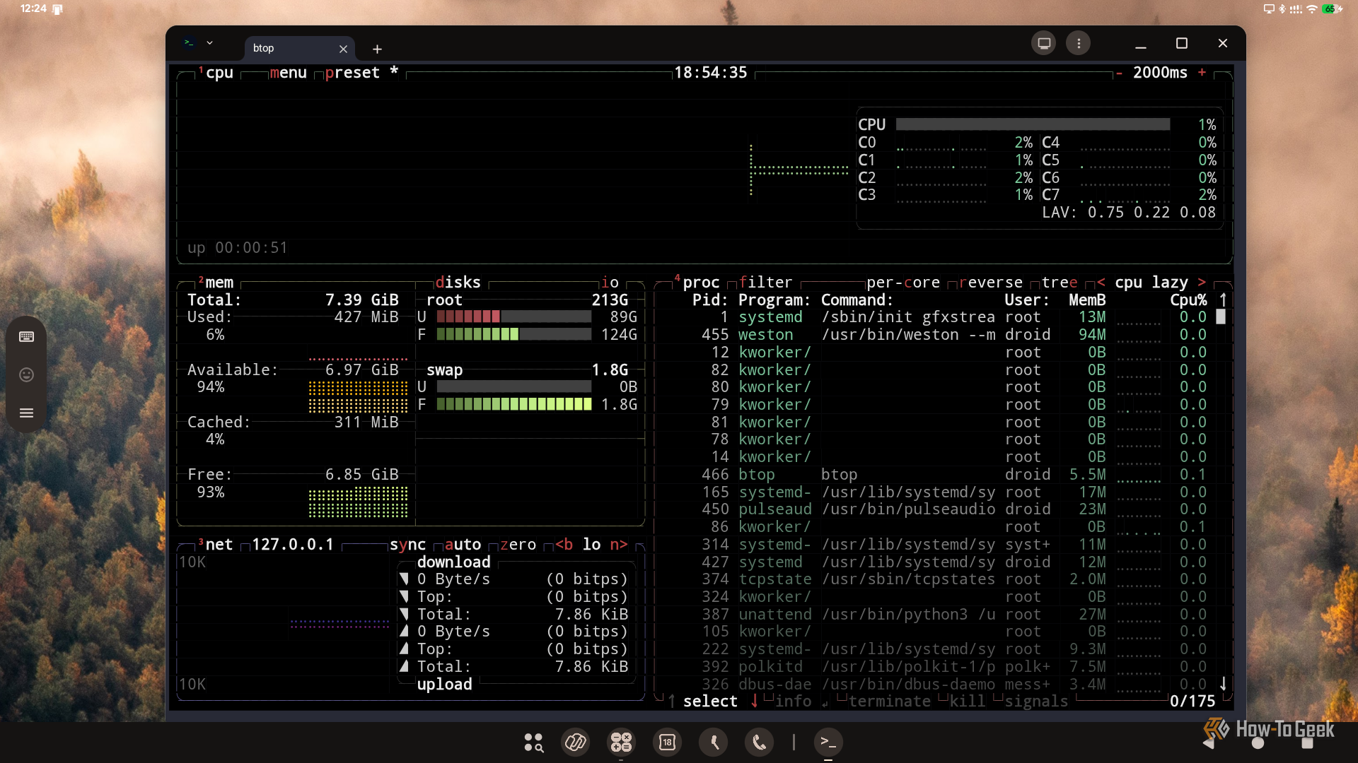 btop turned my Linux PC's hidden activity into a powerful control center
