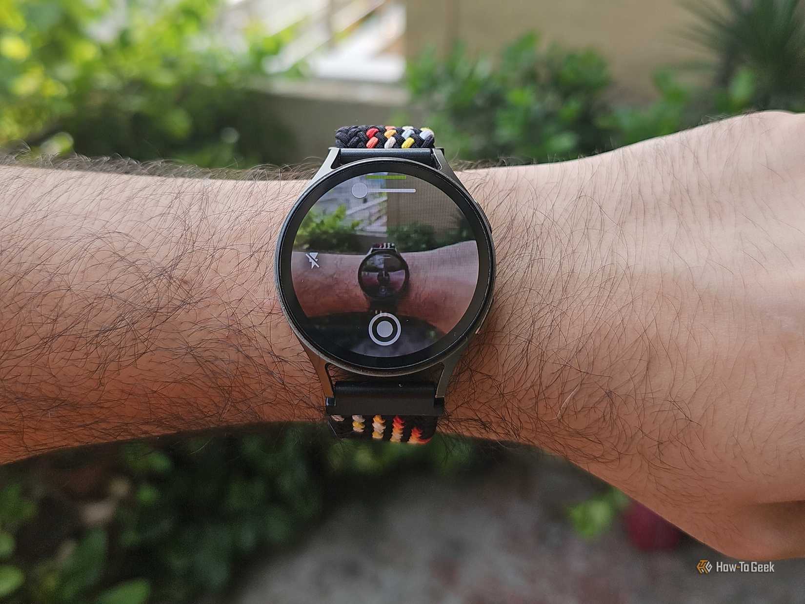 Camera Control for Wear OS Running on Galaxy Watch 7 