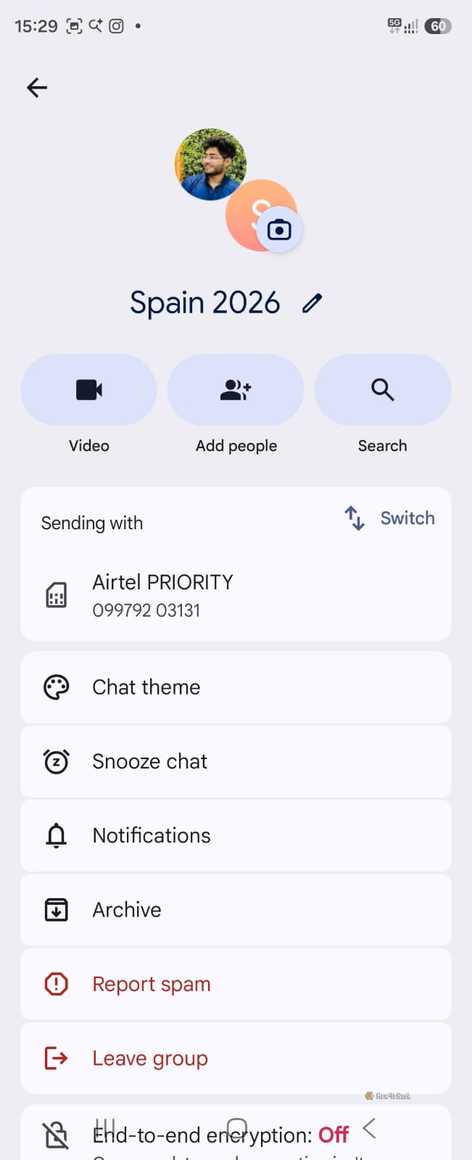 Edit group name