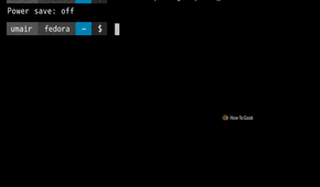 Fedora Terminal Wi-Fi Power Save Commands