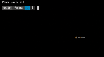 Fedora Terminal Wi-Fi Power Save Commands