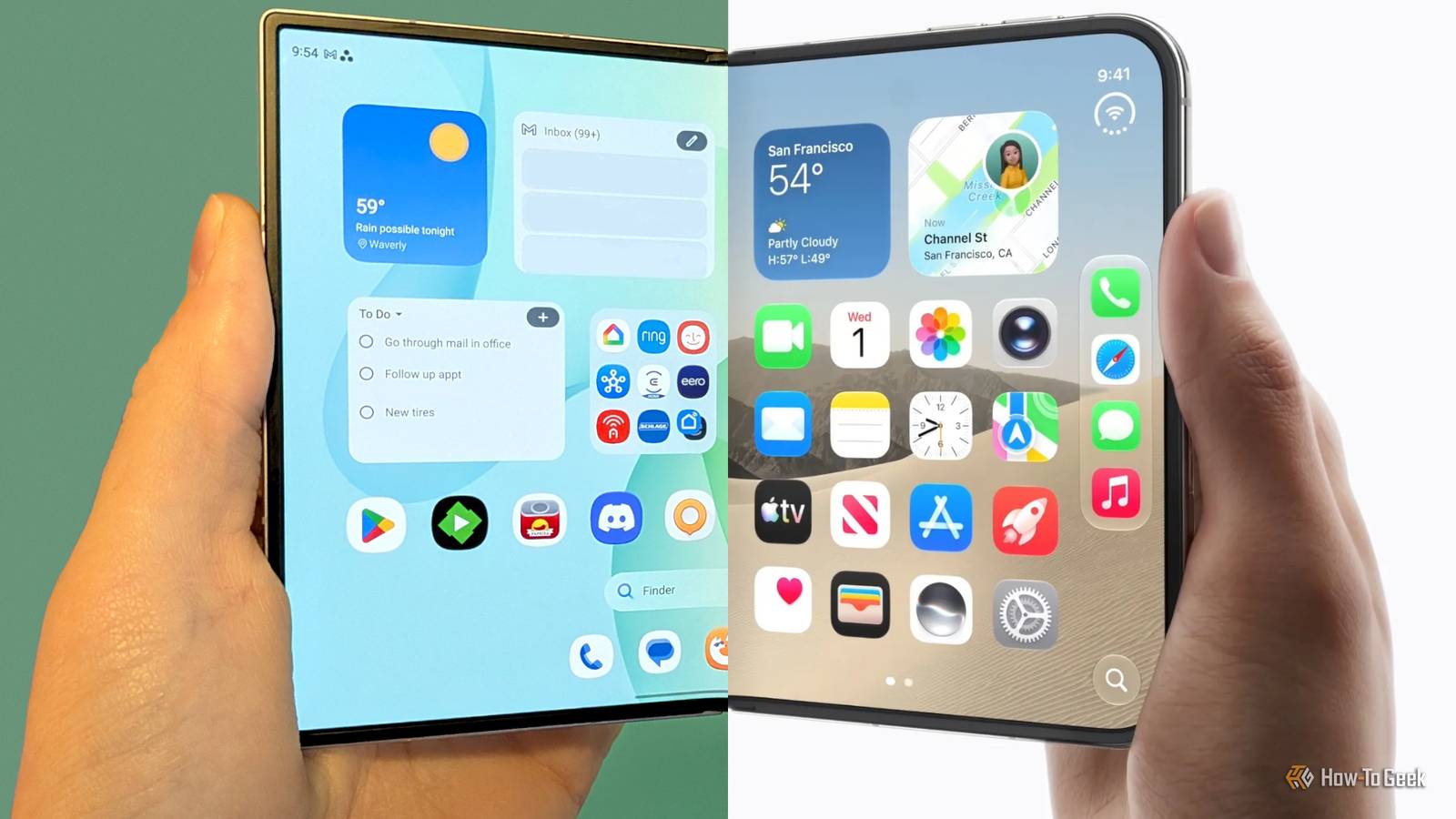 Сравнение iPhone Duo и Samsung Galaxy Z Fold 8: чего не хватает корейским складным смартфонам Сравнение Samsung Galaxy Z Fold 8 и iPhone Duo
