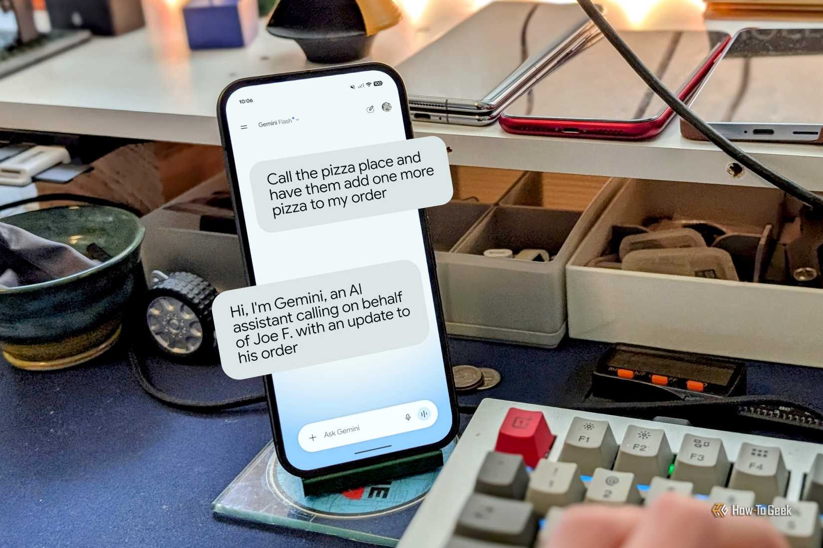 Gemini Call for Me on Pixel