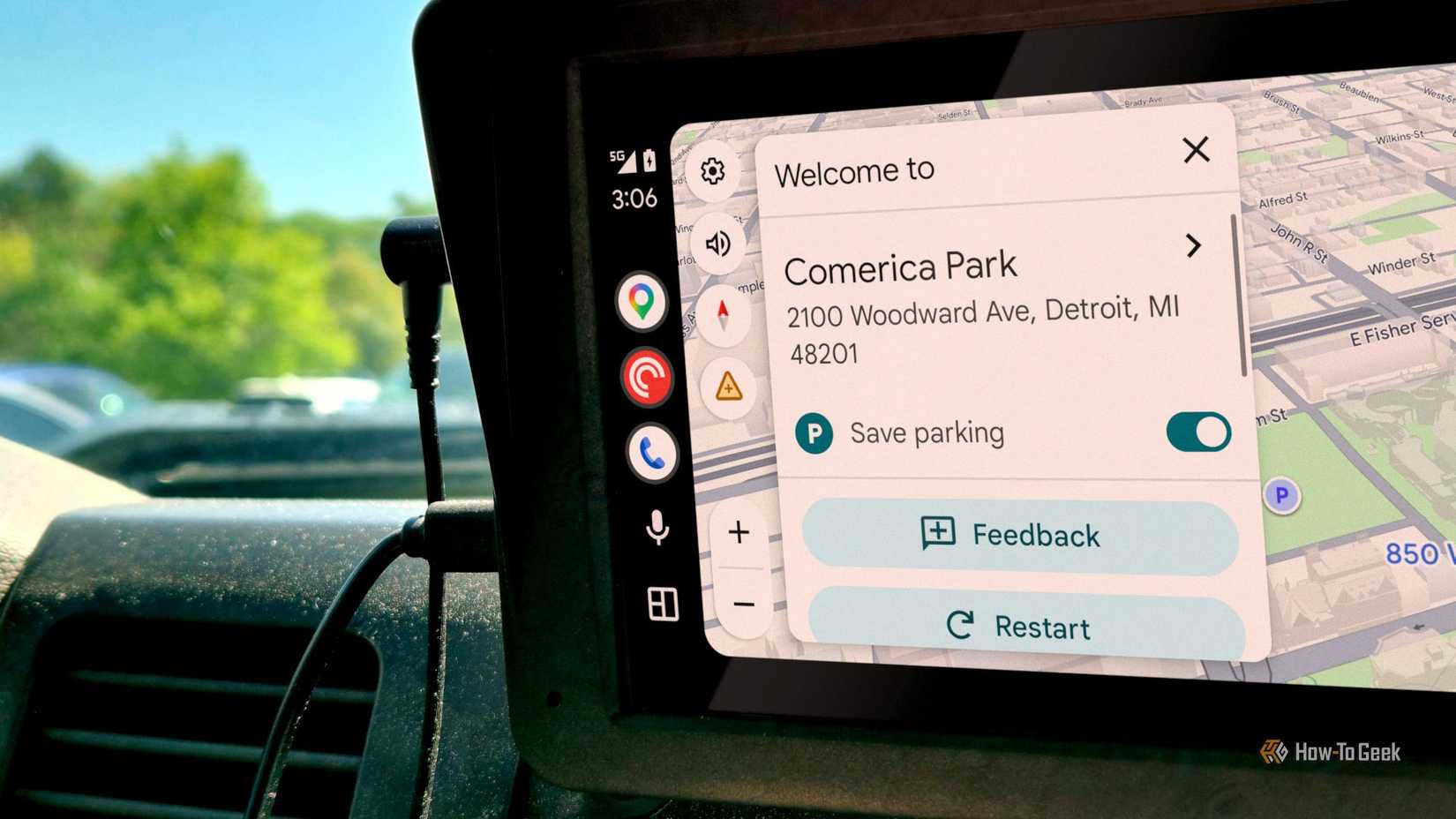 Как исправить проблему с громкостью подкастов при работе Google Maps Интерфейс Google Maps в Android Auto