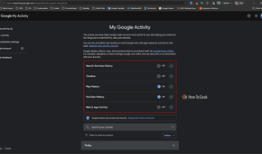 Web & App Activity is one of several activity controls on your Google account. It manages activity saved from certain Google services, while separate controls handle services such as YouTube, Play, and Timeline