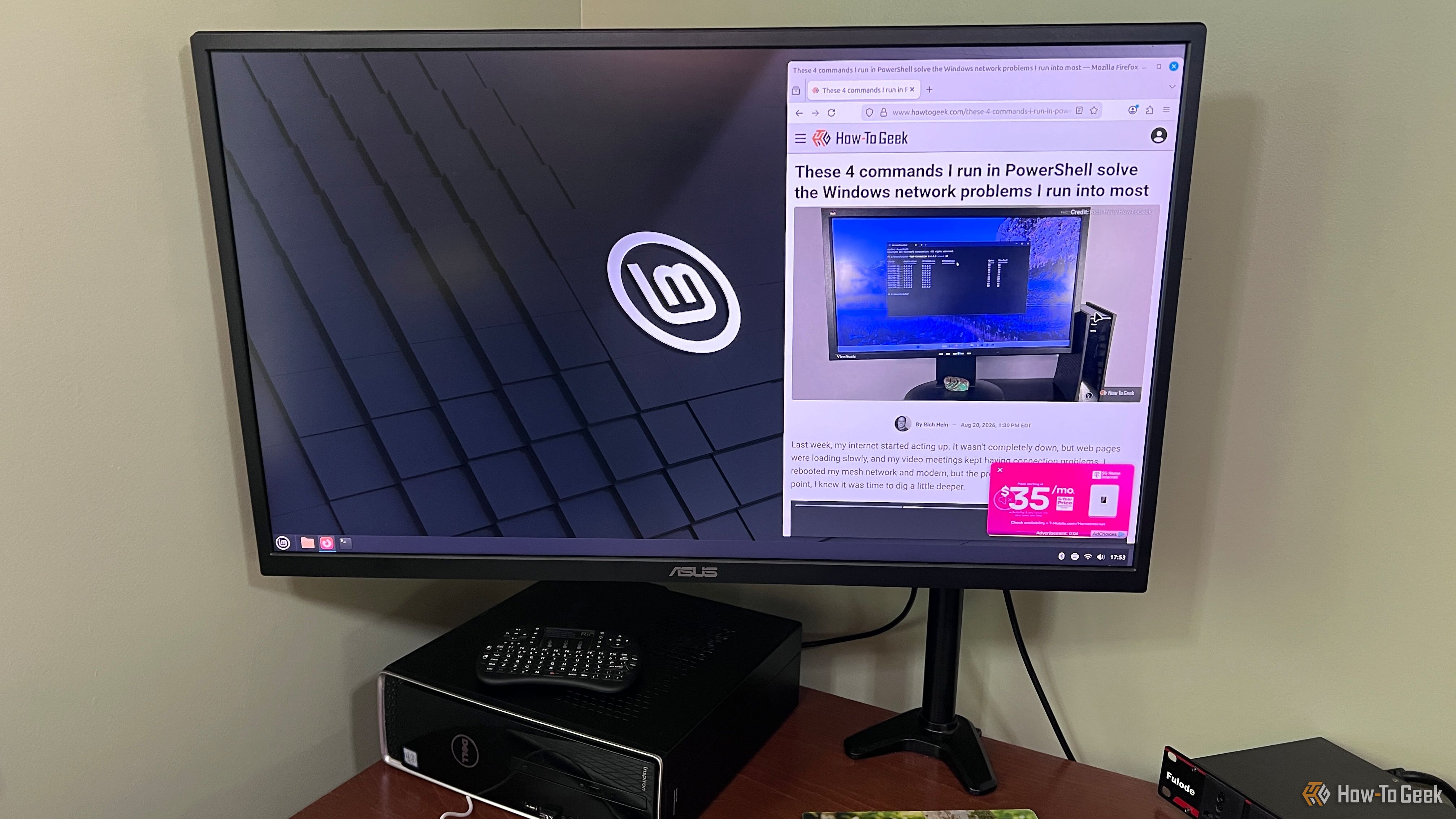 I outgrew Linux Mint, but I didn't want a harder Linux distro