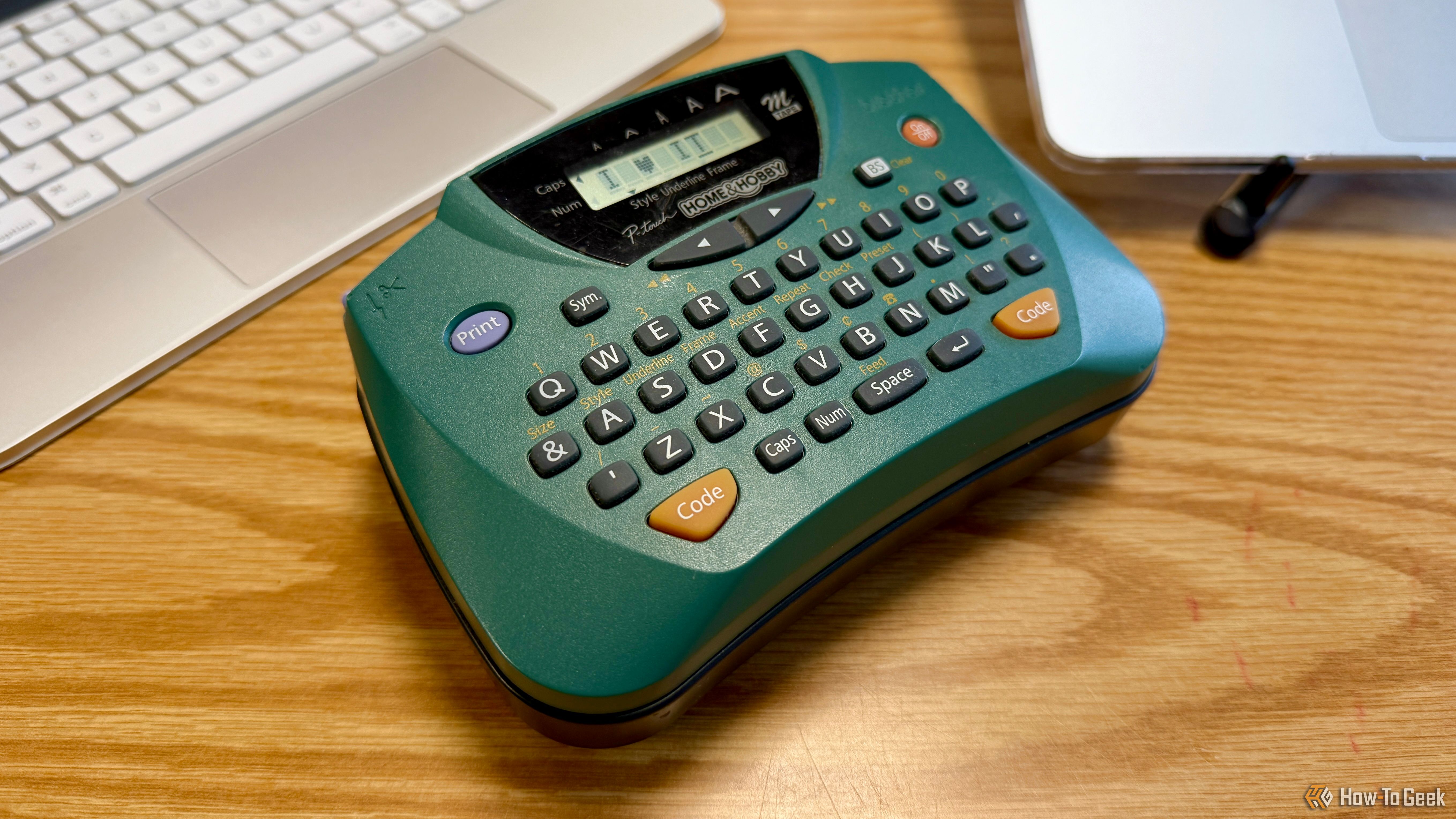 Label makers aren't just for binders anymore — here's why every desk needs one