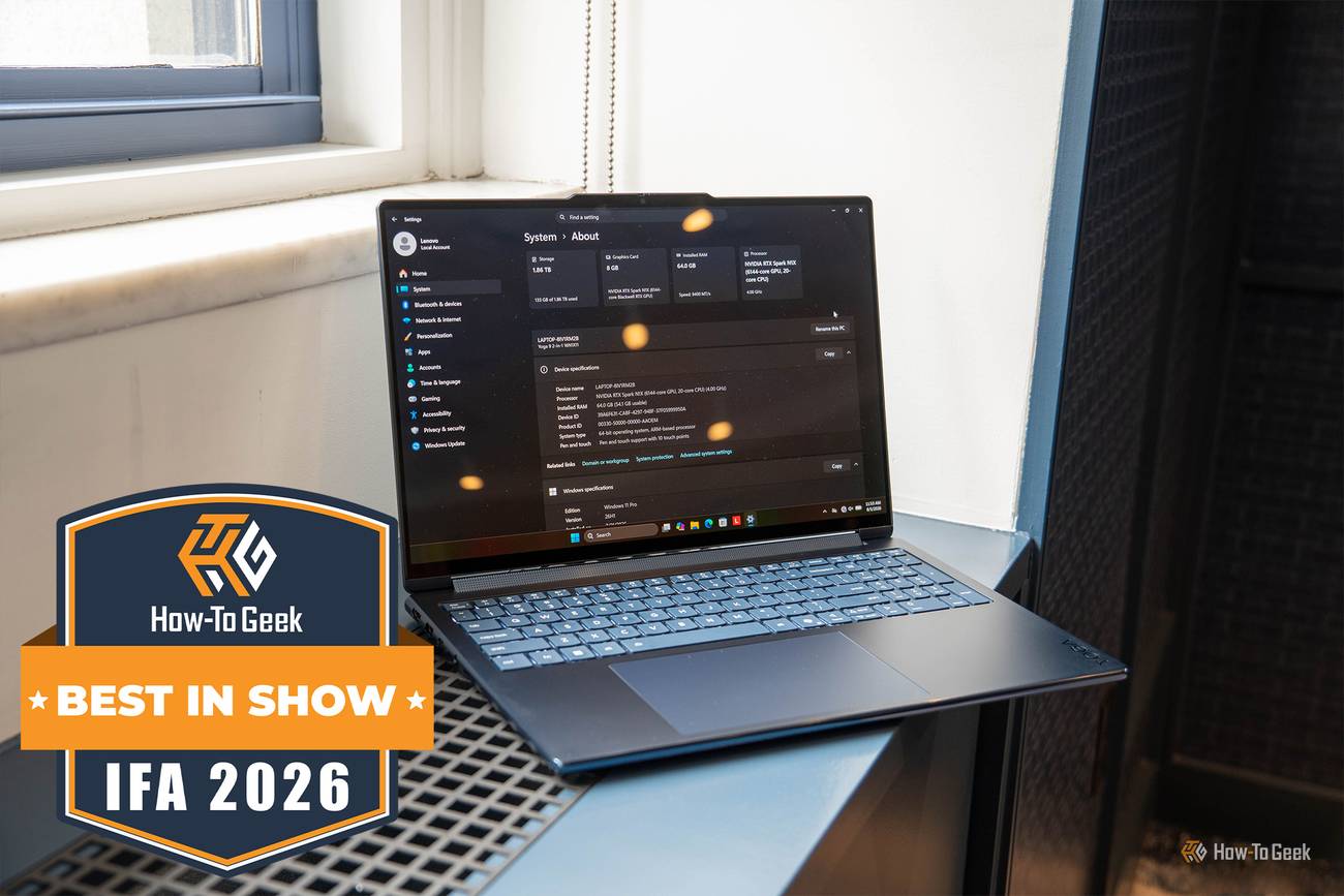 Lock Window Laptop Ultra-slim SSDs and RTX Spark laptops: How-To Geek's favorite tech of ...