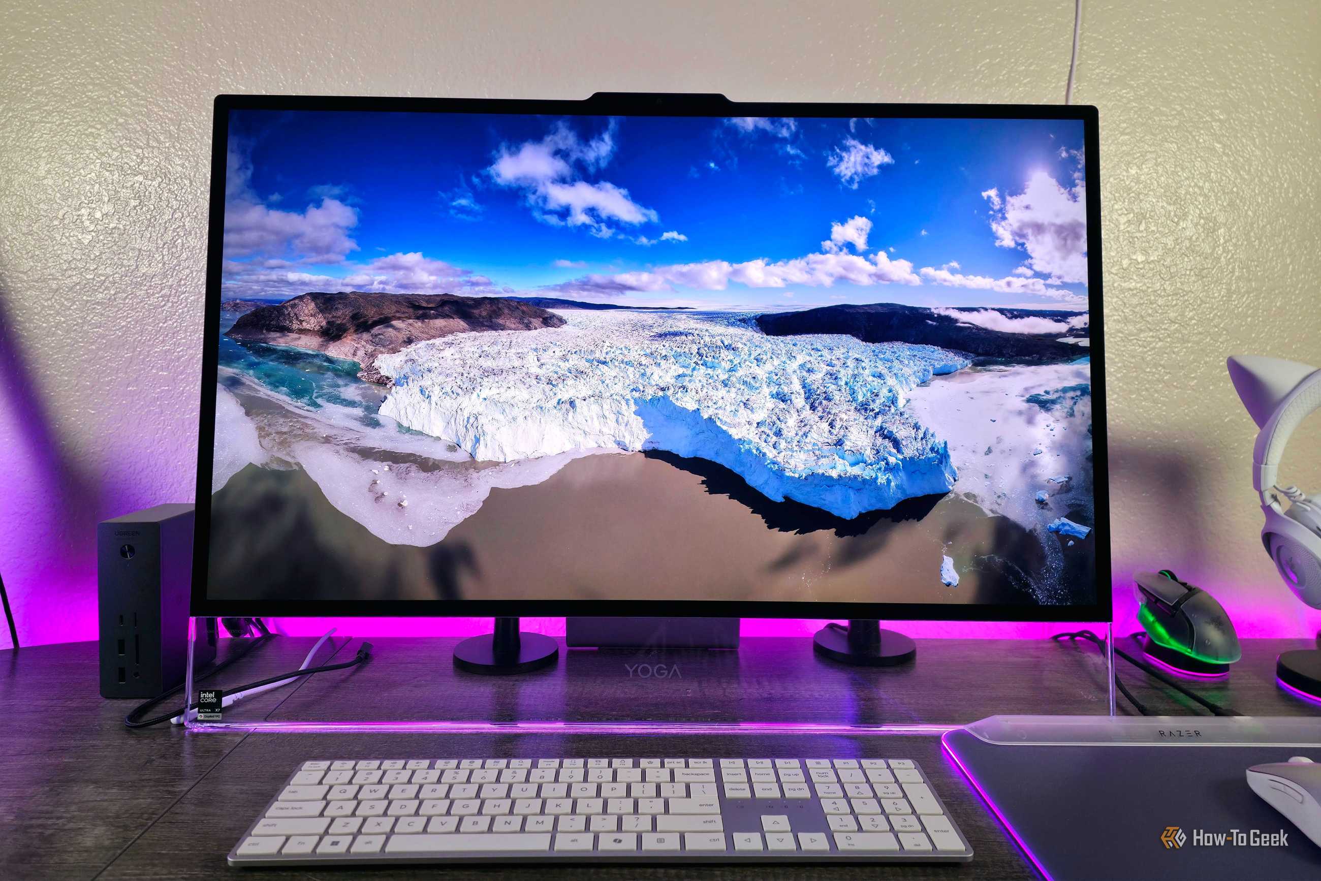 Обзор Lenovo Yoga AIO i 32 Gen 11: премиальный моноблок с футуристичным дизайном — иллюстрация 10 к материалу Обзор Lenovo Yoga AIO i 32 Gen 11: премиальный моноблок с футуристичным дизайном — иллюстрация 10 к материалу