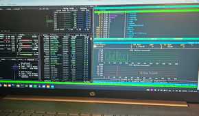 Running a series of monitoring tools in Linux after executing a bash script.