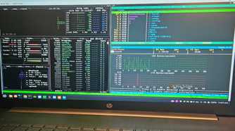 Running a series of monitoring tools in Linux after executing a bash script.