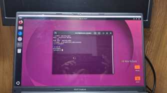 Linux terminal displaying the use of some Bash tricks to make repetitive work easier.