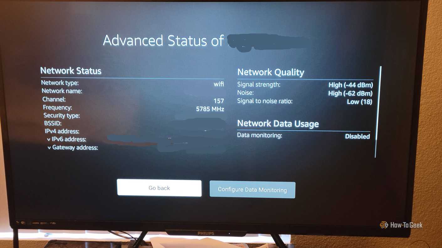 Мониторинг System X-Ray Панель мониторинга System X-Ray в верхней части экрана Fire TV