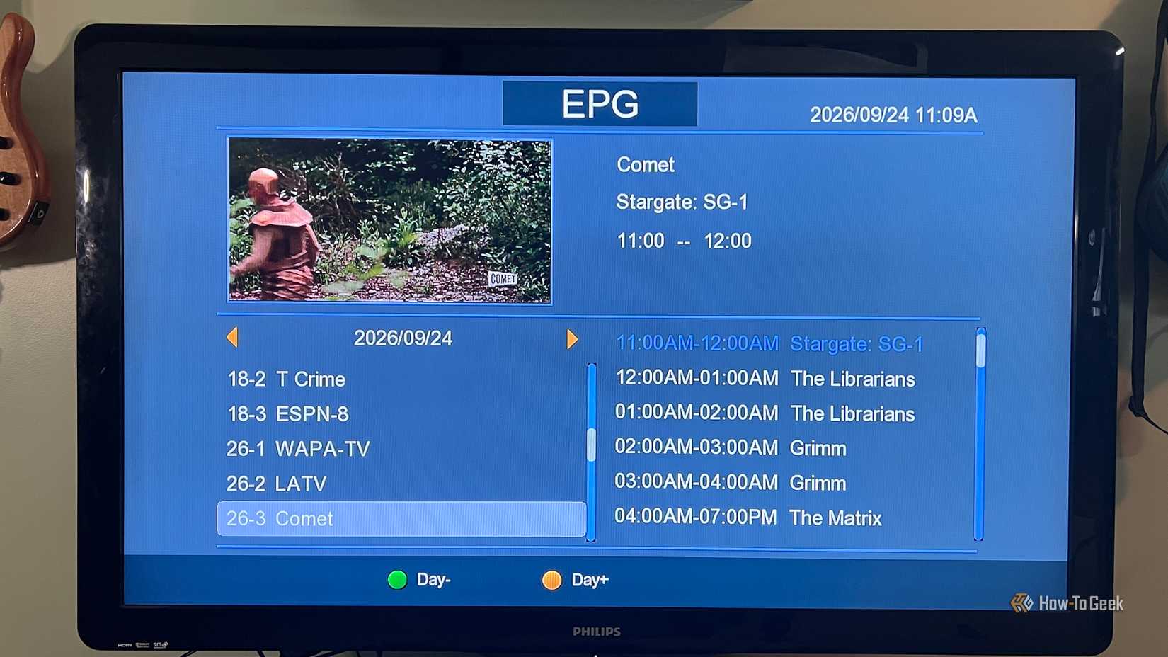 Ota Dvr Menu
