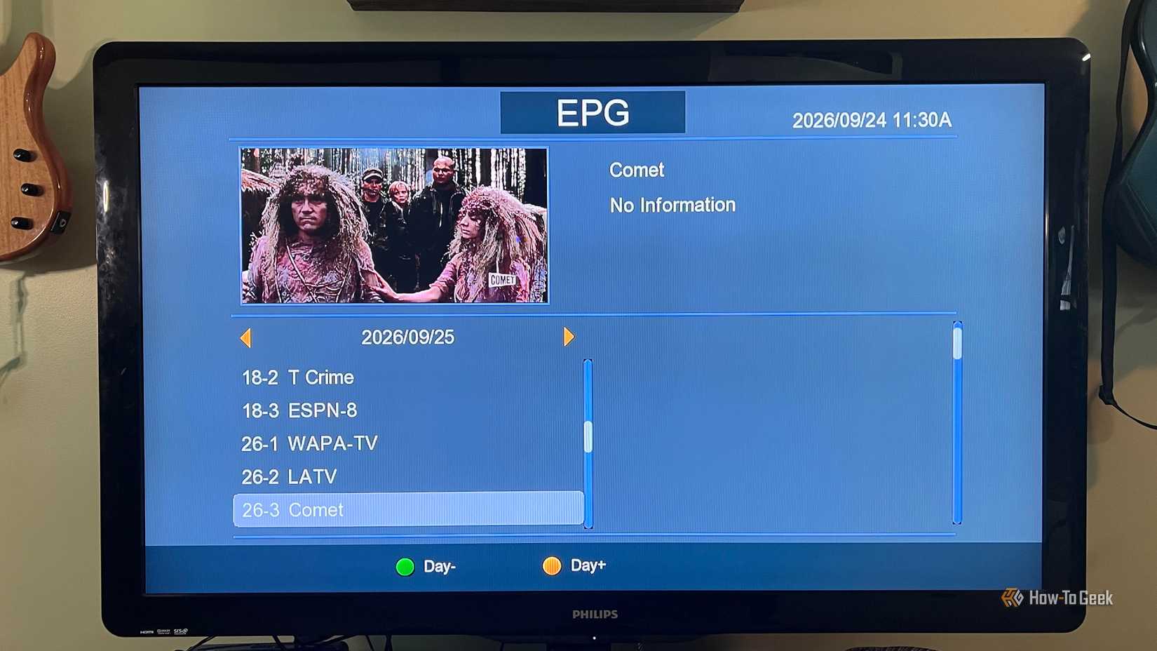Ota Dvr Menu